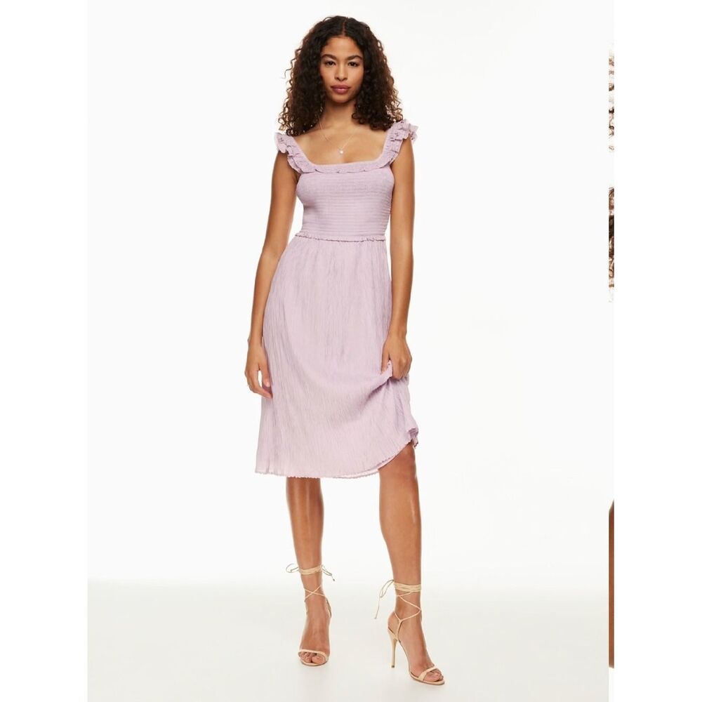 Aritzia Reminisce Dress
Smocked fit-and-flare dress